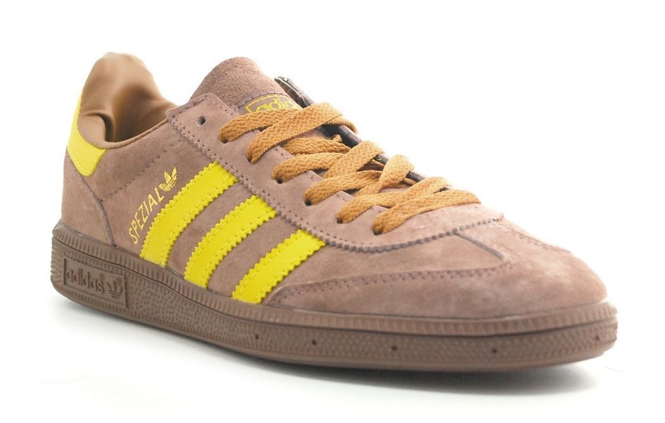 Adidas Spezial коричневые с желтым (40-43)