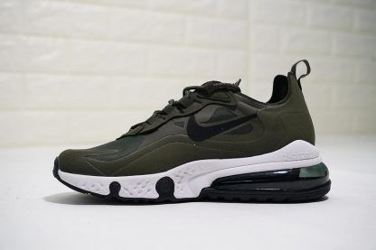 Nike Air Max 270, зеленые, нейлон, мужские