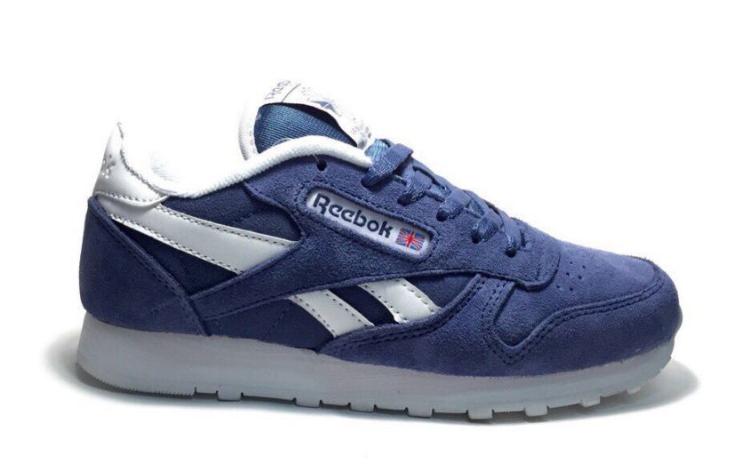 Reebok Classic Suede Women голубые (35-39)