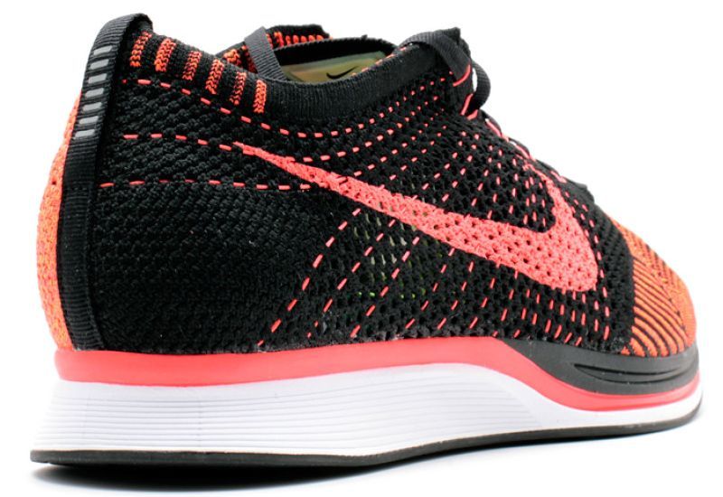  Nike Flyknit Racer Orange/Black