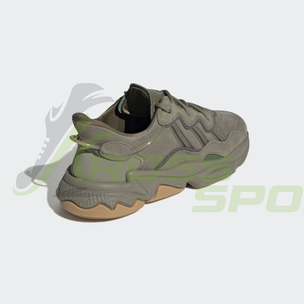 Adidas Ozweego Khaki с мехом