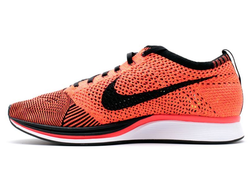  Nike Flyknit Racer Orange/Black